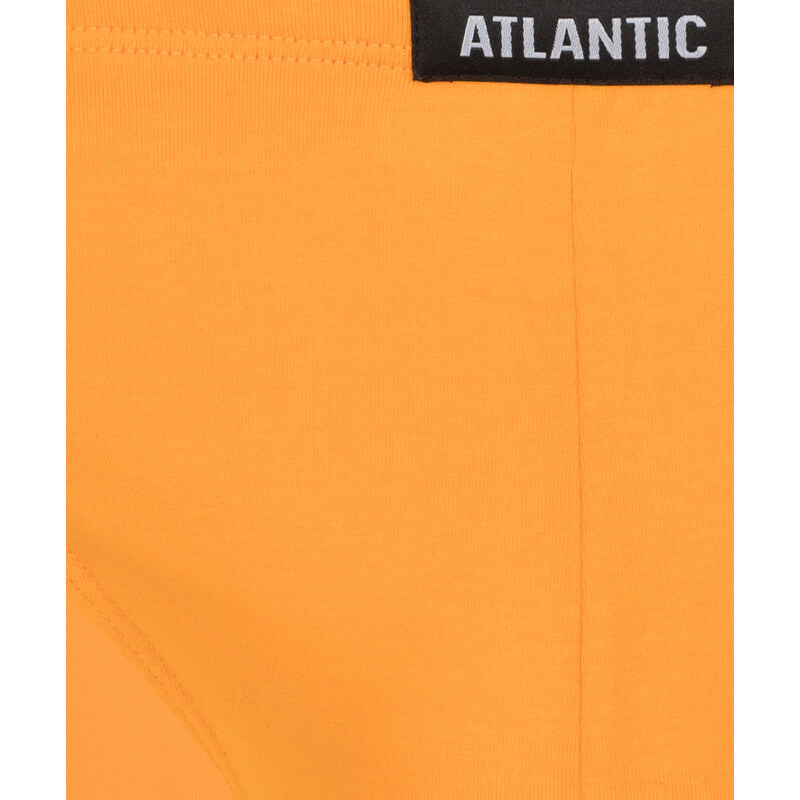 Pánské mini slipy ATLANTIC 3Pack - černé/modré/žluté