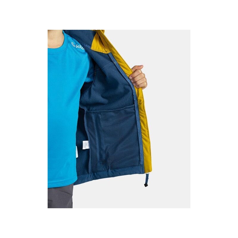 Chlapecká softshellová bunda Kilpi RAVIO-J Tmavě modrá