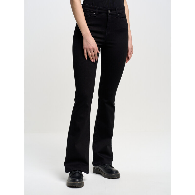 Big Star Woman's Trousers 190062 Denim-995