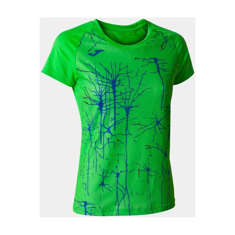 Dámské triko JOMA Elite IX T-shirt Fluor Green M