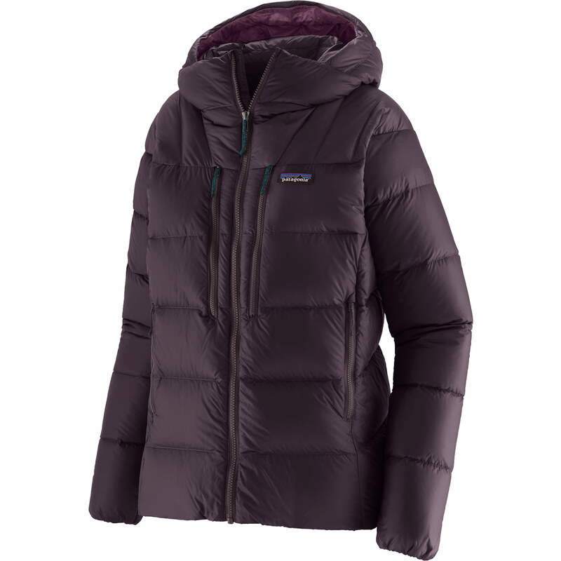 Dámská bunda Patagonia Fitz Roy Down Hoody obsidian plum