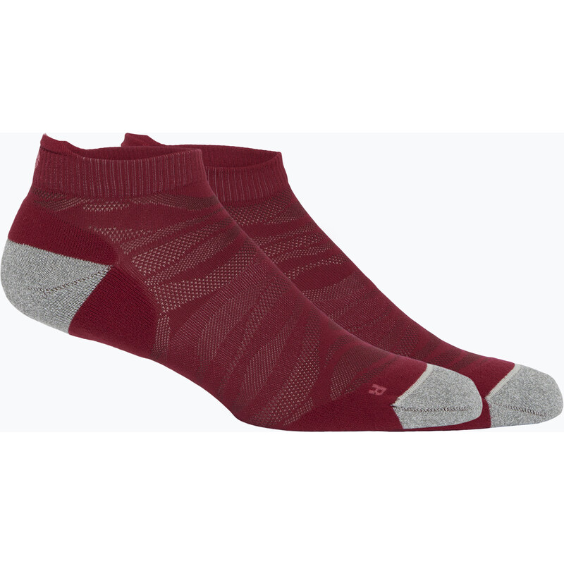 ASICS dámské běžecké ponožky Nagino Run Ankle brisket red