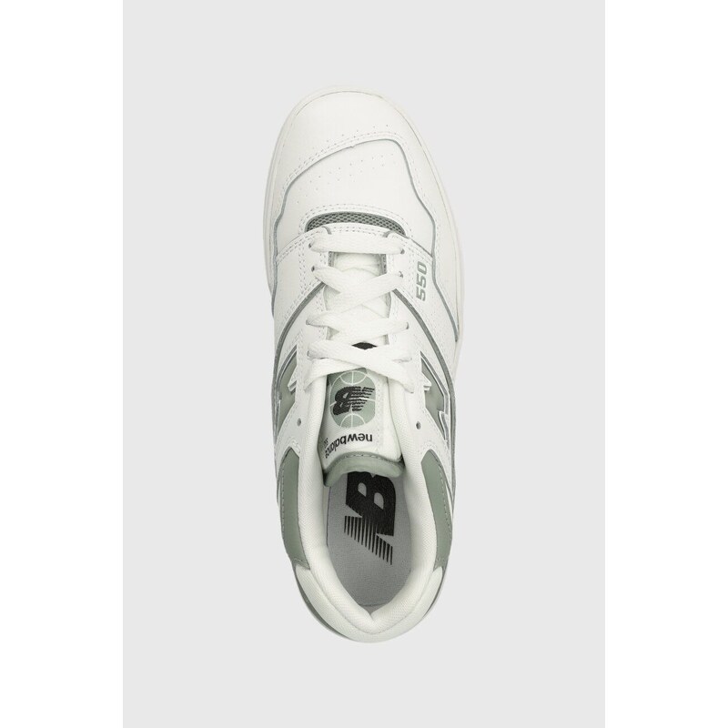 Sneakers boty New Balance BBW550BG bílá barva