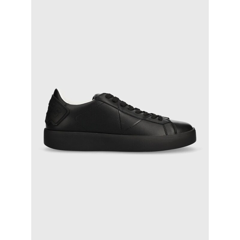 Sneakers boty Guess PARMA LOGO černá barva, FM8PBL LEA12