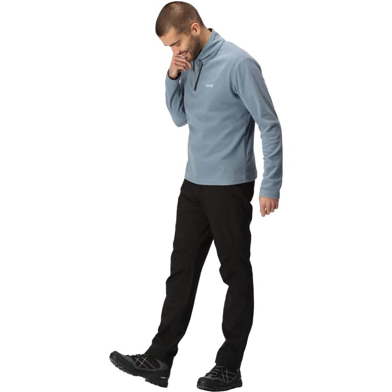 Pánské softshellové kalhoty Regatta GEO SOFTSHELL II - prodloužená délka černá