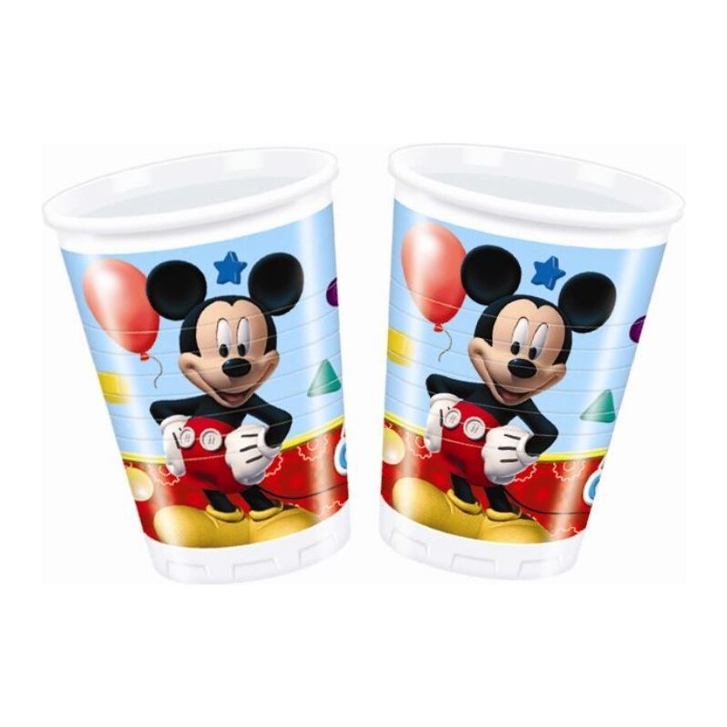 GODAN Kelímky myšák MICKEY MOUSE - 200 ml - 8 ks