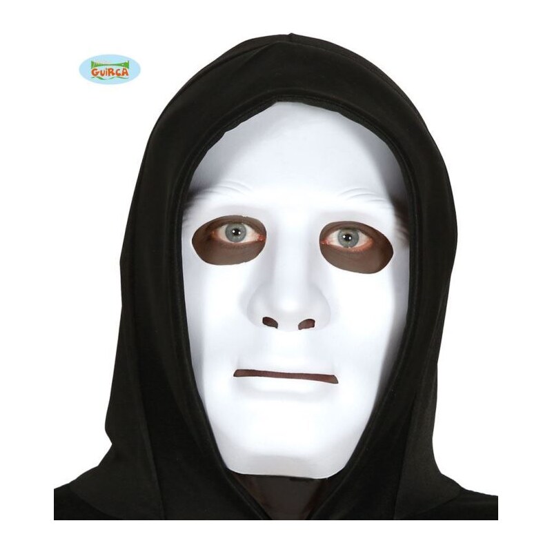 GUIRCA Bíla maska - DNB - Halloween - PVC
