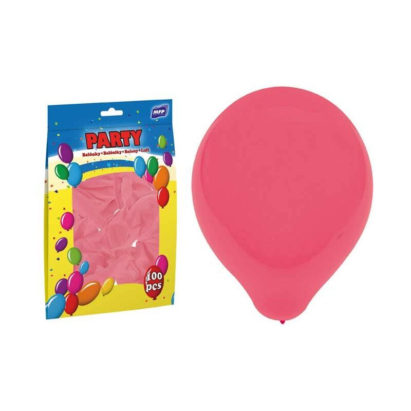 MFP Paper s.r.o. balónek nafukovací standard 30cm růžový 8000120