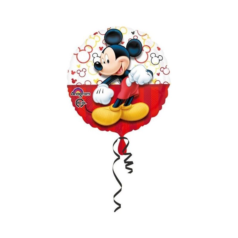 AMSCAN Balón foliový 43 cm - Myšák Mickey Mouse