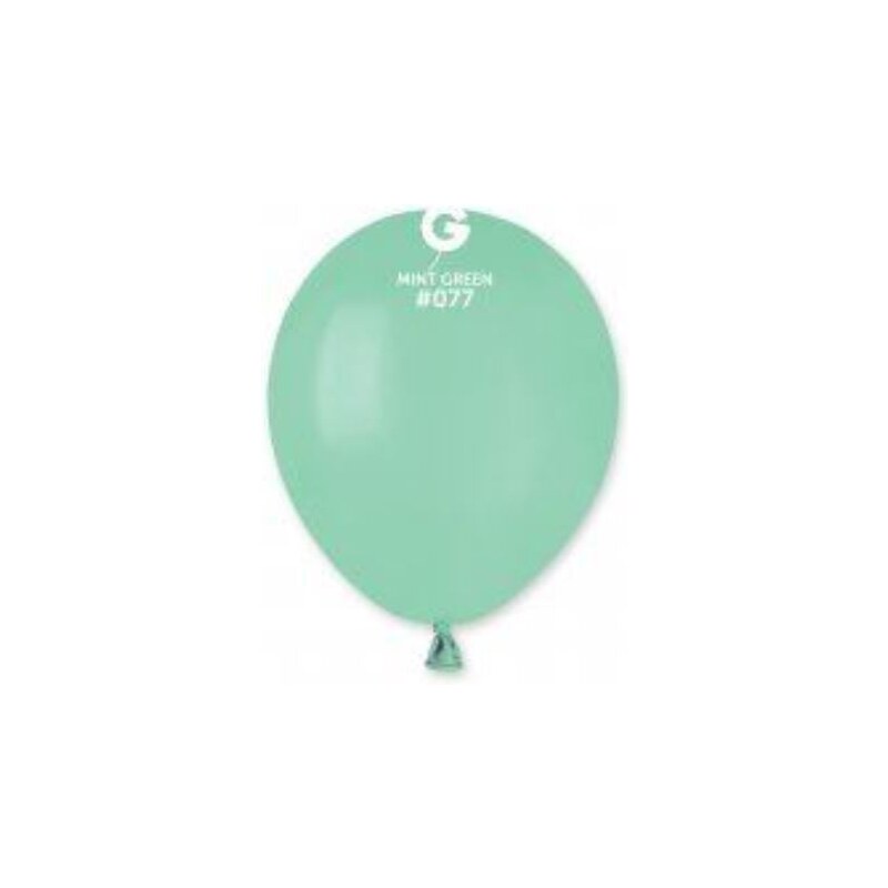 SMART Balónek latexový MINI - 13 cm – Mátová - Mint - zelený 1 KS