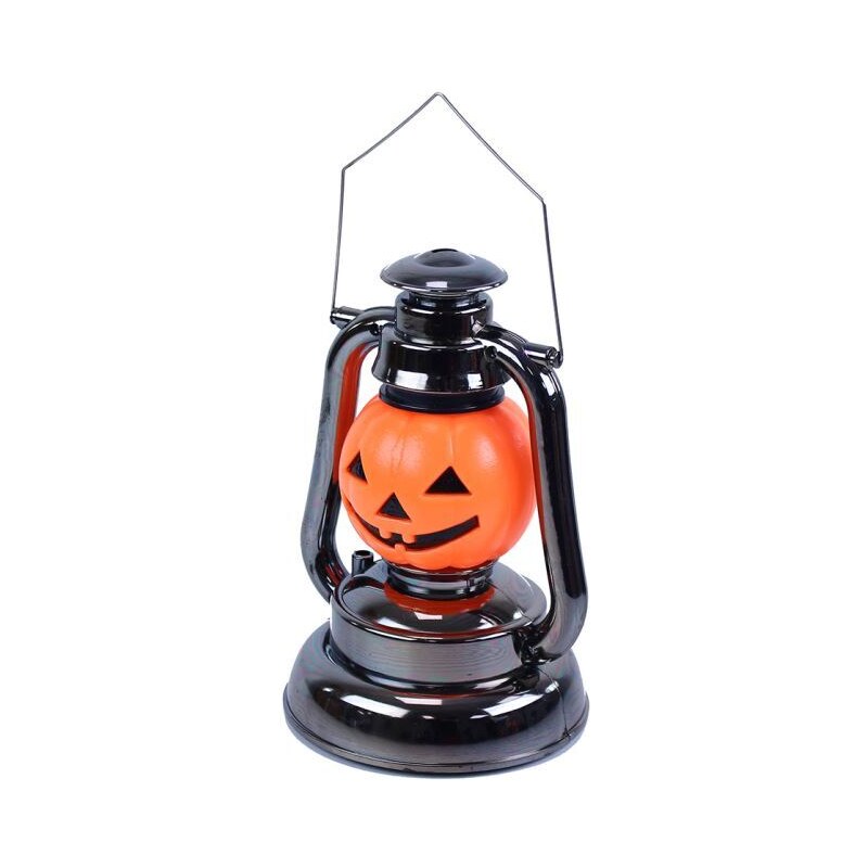 RAPPA Lucerna - lampa dýně - pumpkin se zvukem - HALLOWEEN - 17 x 10 cm