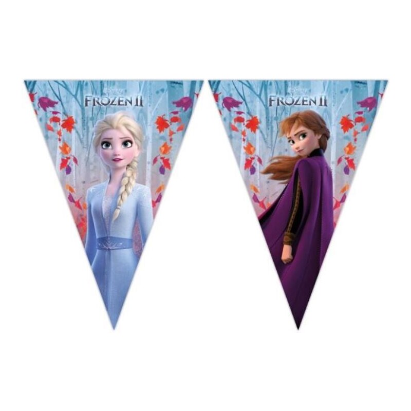 GODAN Girlanda vlajky Ledové království 2 - Frozen 2 - 230 cm