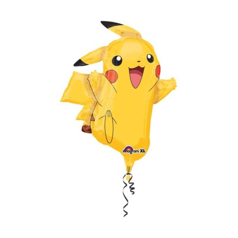 AMSCAN Foliový balónek Pokémon Pikachu 78 cm