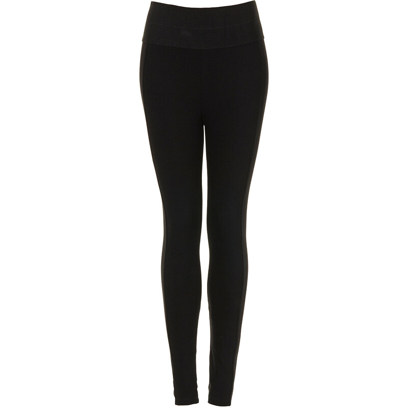 Topshop Tuxedo High Waist Leggings