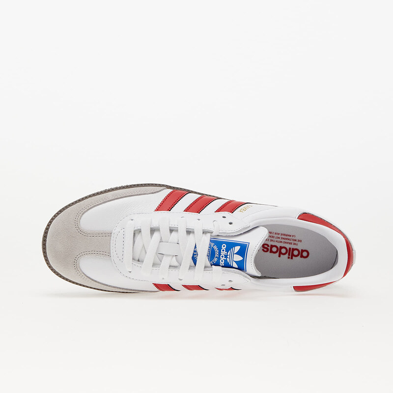 adidas Originals Pánské nízké tenisky adidas Samba Og Ftw White/ Better Scarlet/ Supplier Colour