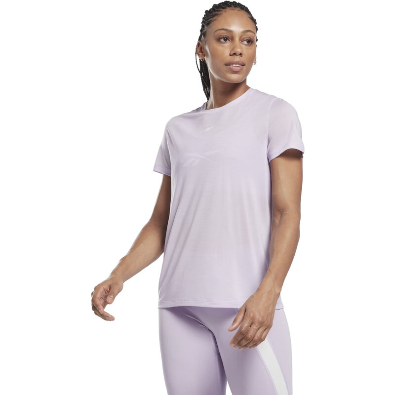 Dámské Tričko s krátkým rukávem REEBOK ID TRAIN AC TEE HT4933 – Fialová