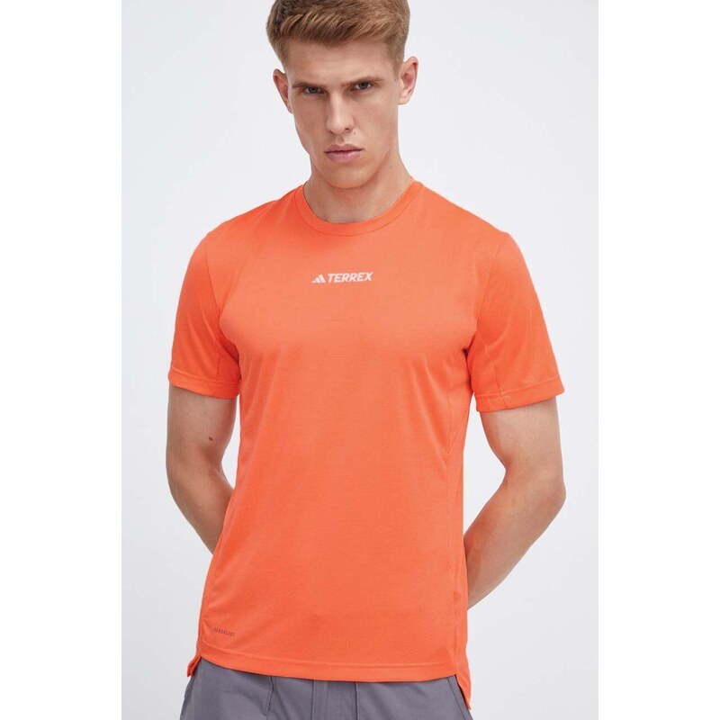 Sportovní triko adidas TERREX Multi oranžová barva, HZ6259