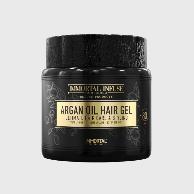 Immortal Infuse Argan Oil Hair Gel extra silný gel na vlasy s arganovým olejem 500 ml