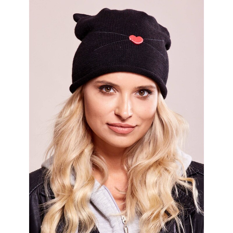 Yups Cap kitten black