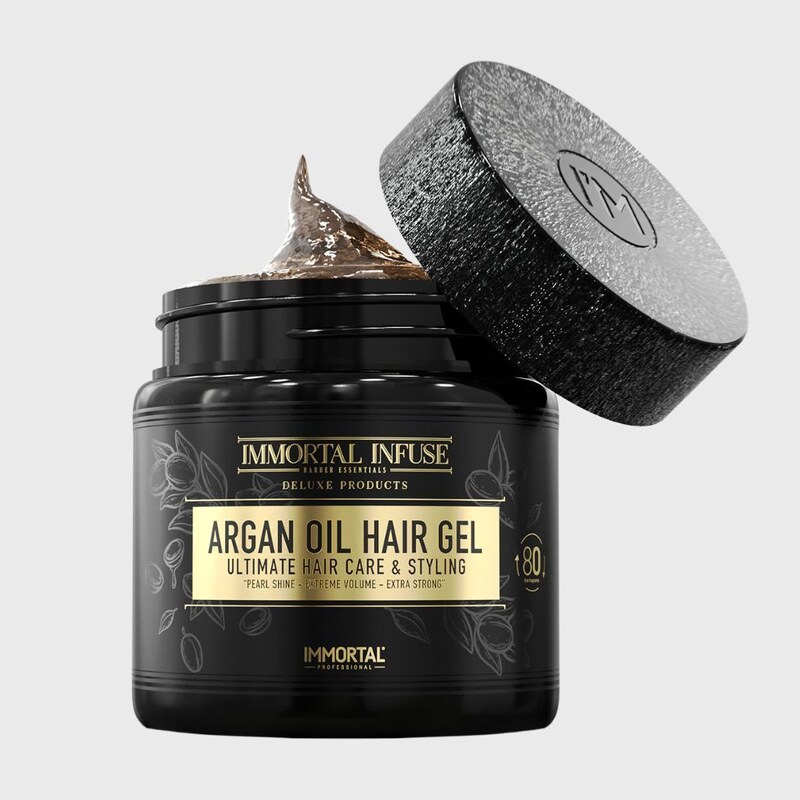 Immortal Infuse Argan Oil Hair Gel extra silný gel na vlasy s arganovým olejem 500 ml