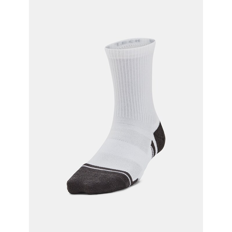 Under Armour Ponožky Y UA Perform Tech 3p Crew-WHT - unisex 85587408