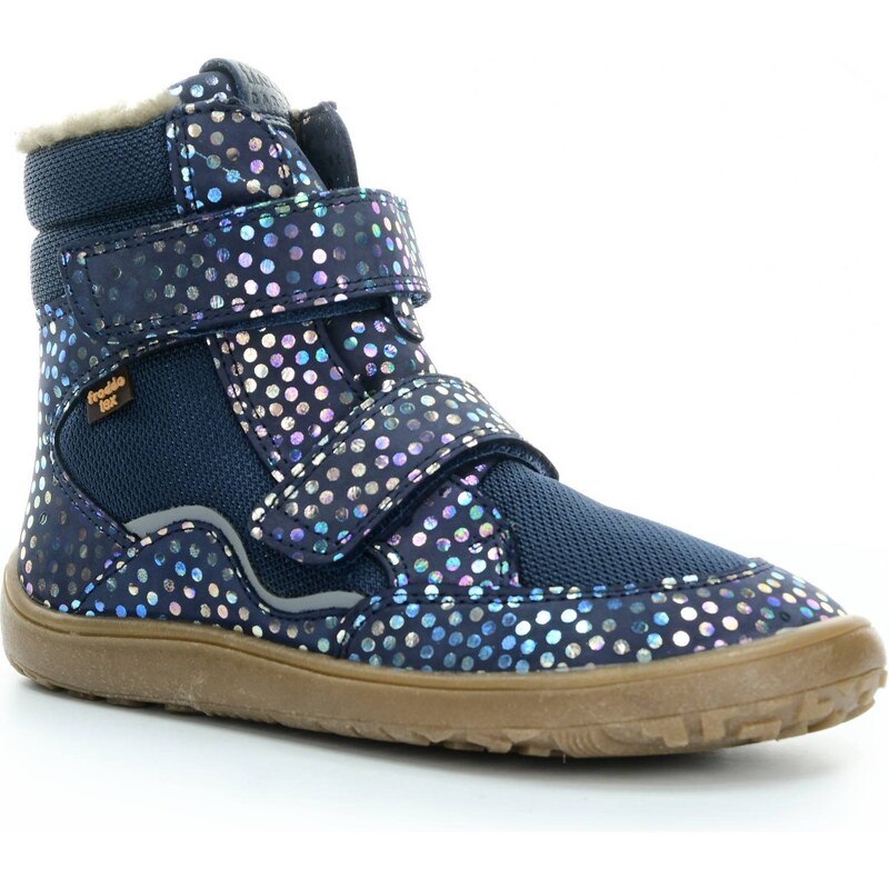 Froddo G3160205-9 Blue dětské kotníkové barefoot boty