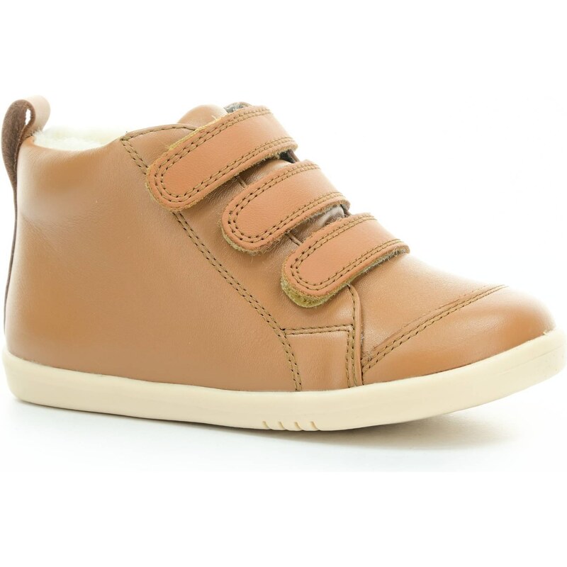 Bobux Hi Court Arctic Caramel zateplené barefoot boty I walk/kid +