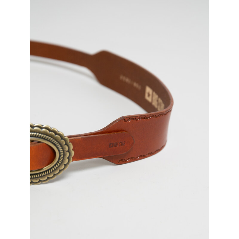 Big Star Woman's Belt 240101 Natural Leather-802