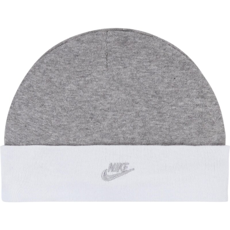 Nike futura logo ls hat / bodysuit / bootie 3pc GREY