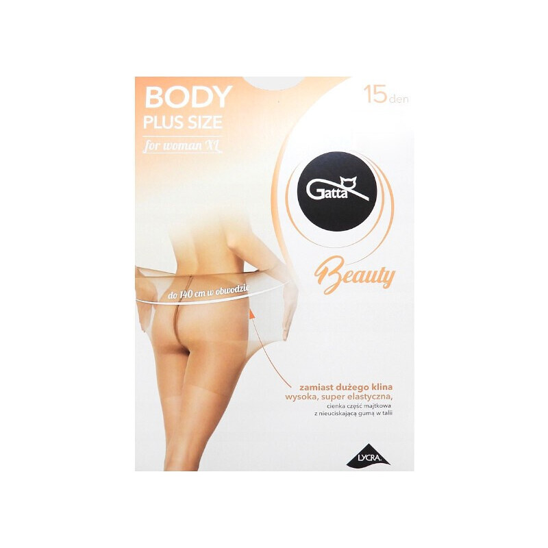 Dámské punčochové kalhoty Gatta Body Plus Size 15 den for Woman