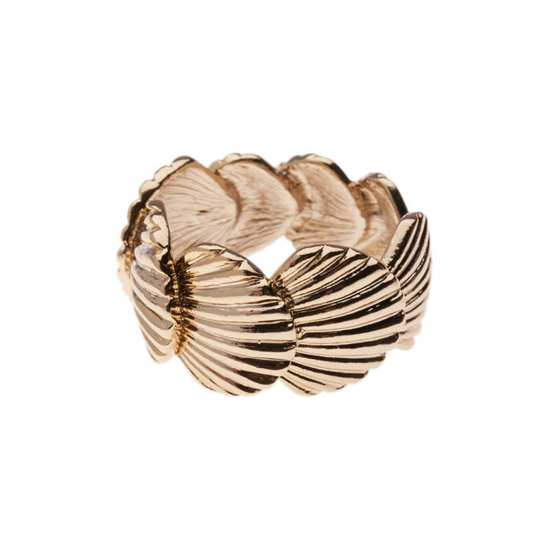 Topshop **Overlapping Shell Ring by Orelia