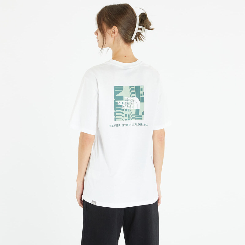 Dámské tričko The North Face Relaxed Redbox Tee White/ Misty