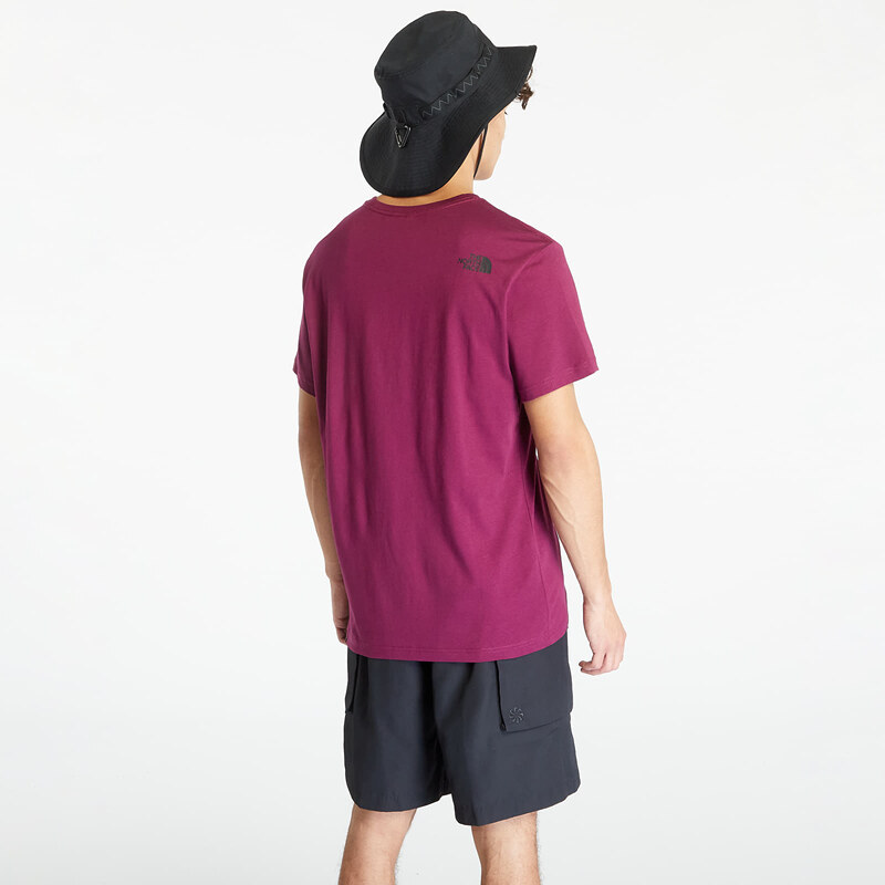 Pánské tričko The North Face S/S Never Stop Exploring Tee Boysenberry