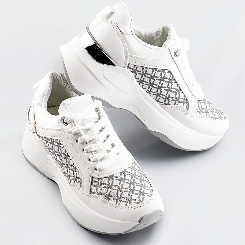 Bílé dámské sportovní boty model 17280985 - Mix Feel