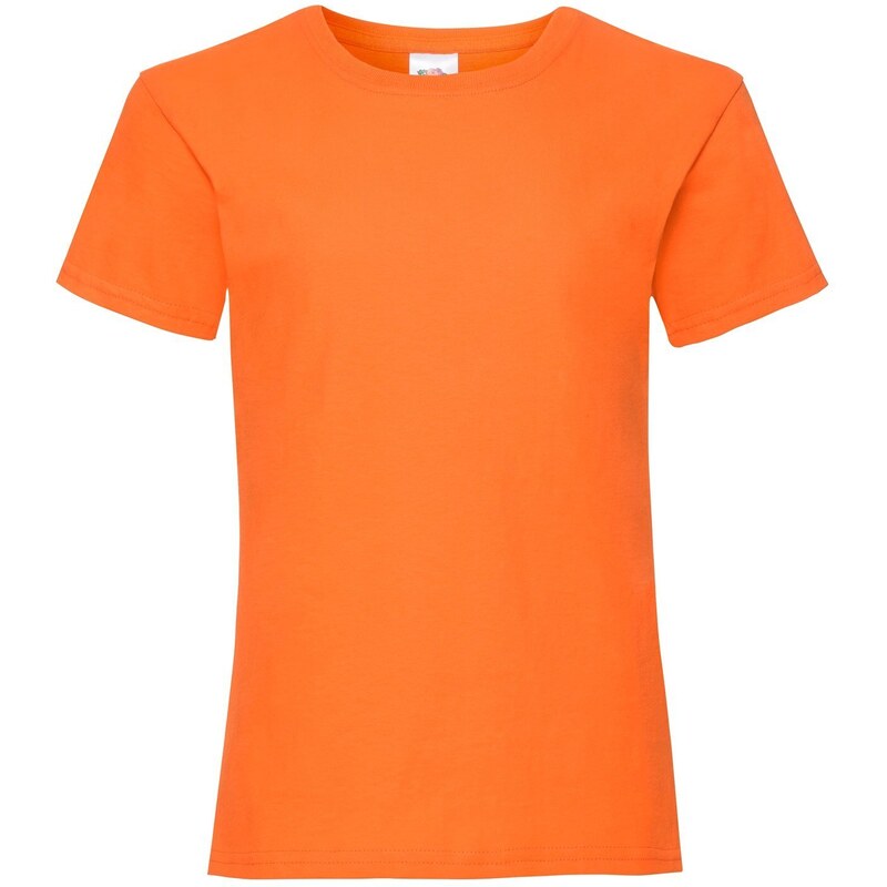 Orange Girls' T-shirt Valueweight Fruit of the Loom