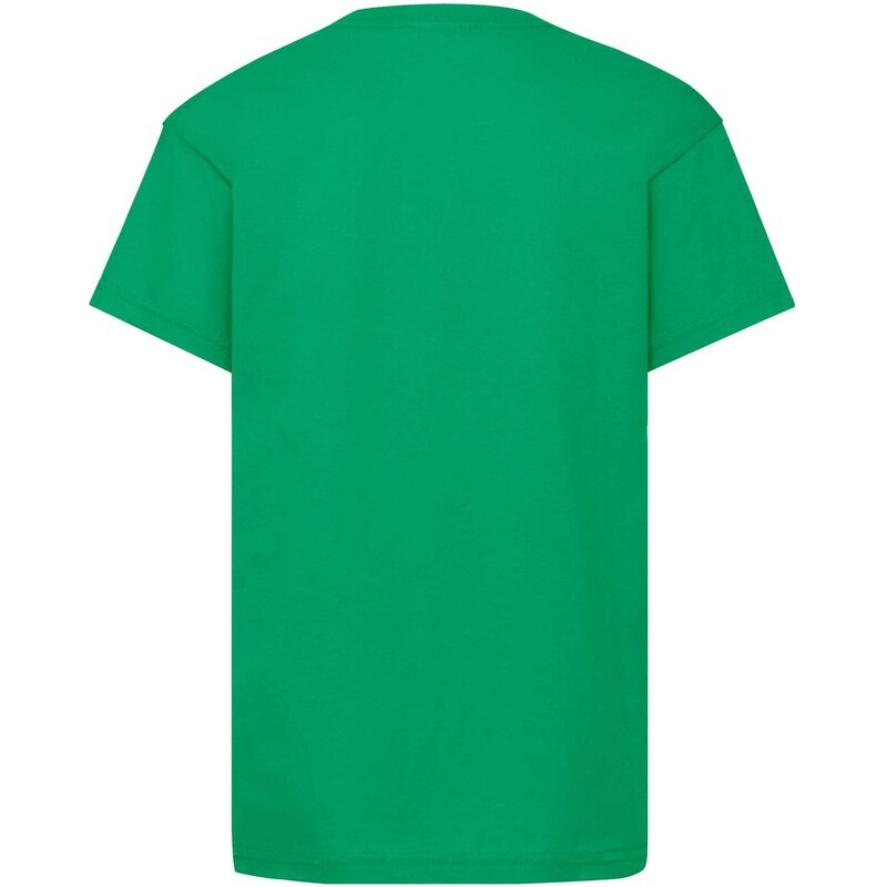 Green T-shirt for Children Original Fruit of the Loom