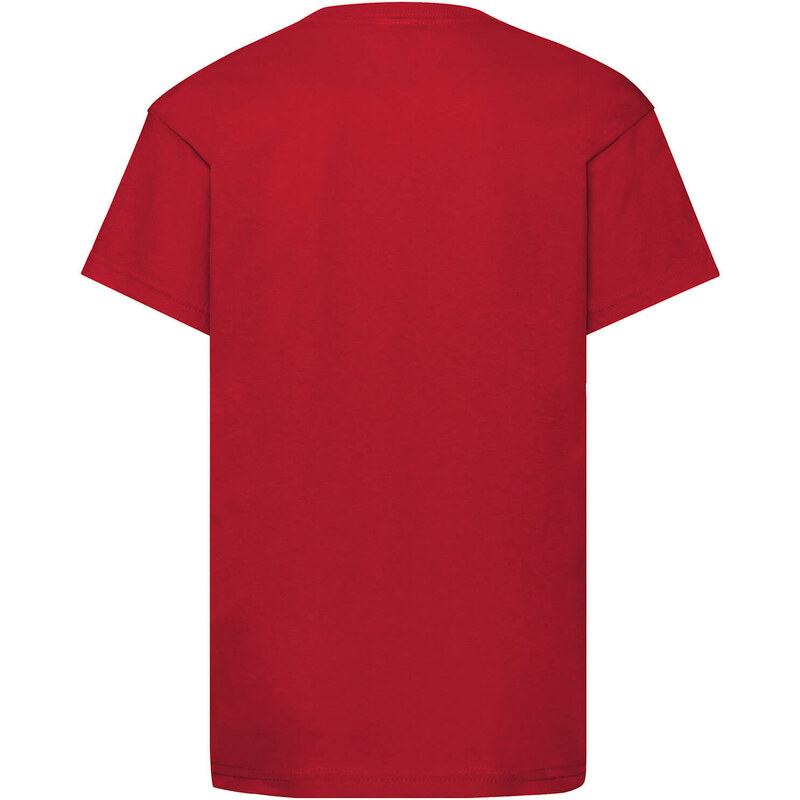 Red T-shirt for Kids Original Fruit of the Loom