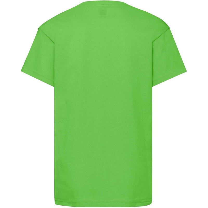 Green T-shirt for Children Original Fruit of the Loom