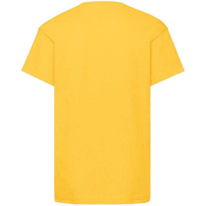 Yellow T-shirt for Children Original Fruit of the Loom