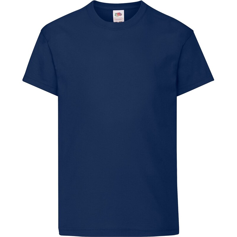 Navy T-shirt for kids Original Fruit of the Loom