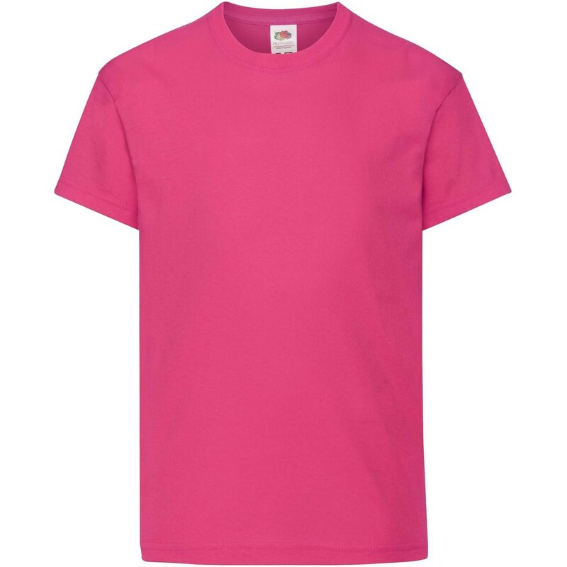 Pink T-shirt Kids Original Fruit of the Loom