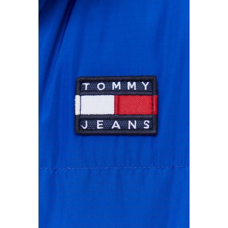 Péřová bunda Tommy Jeans pánská, zimní