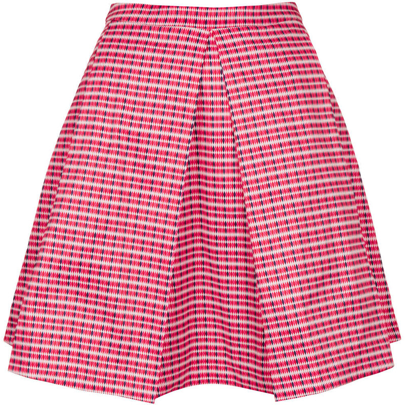 Topshop **Digital Print Skirt by Sister Jane