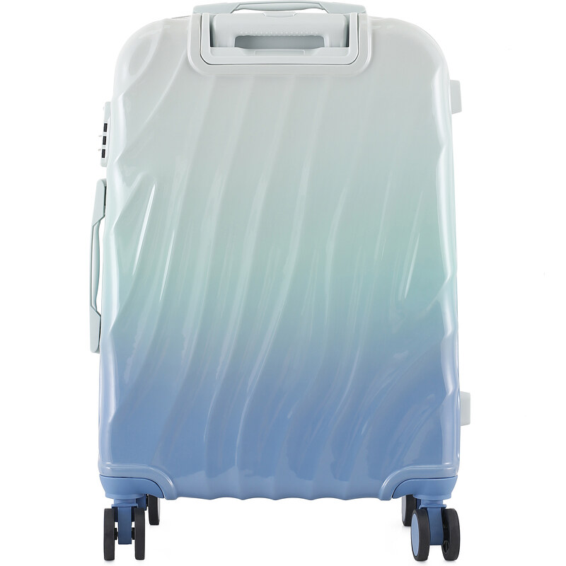 Semiline Unisex's ABS Suitcase Set T5648-0 Mint/Blue