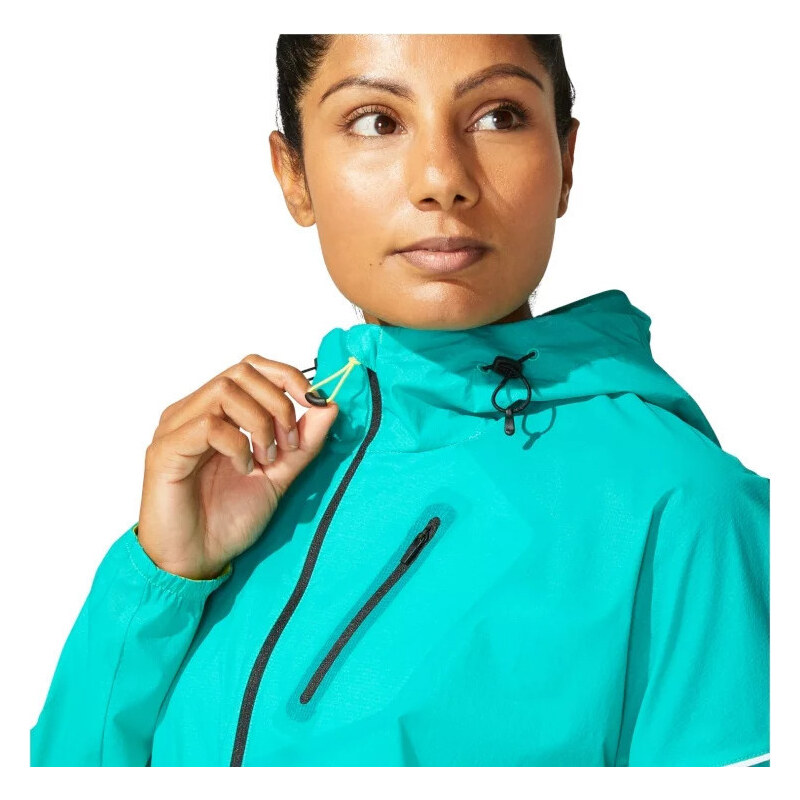 TYRKYSOVÁ SPORTOVNÍ BUNDA ASICS FUJITRAIL JACKET