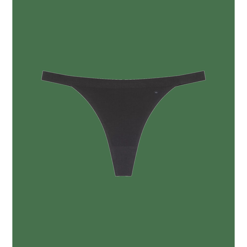 Dámské tanga Smart Natural Brazilian String - BLACK - černá 0004 - TRIUMPH