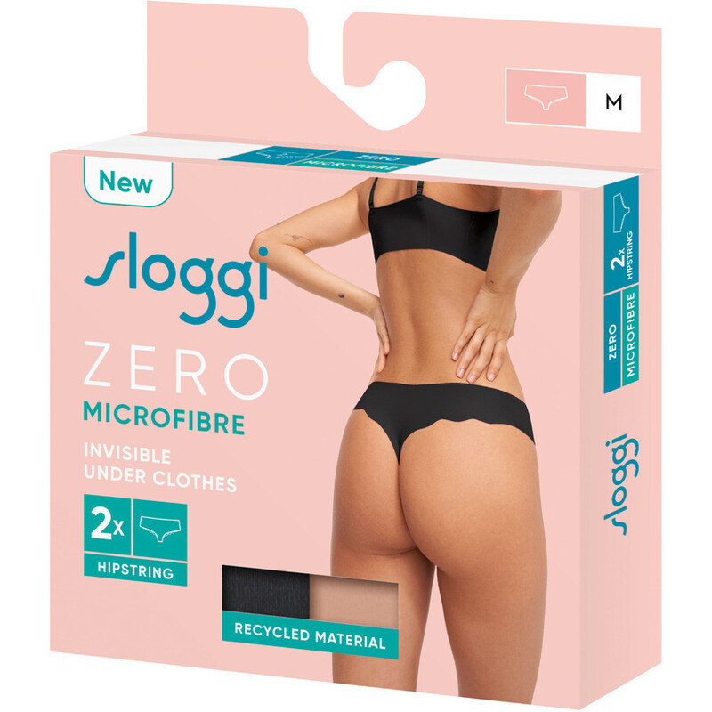 Dámské kalhotky SLOGGI ZERO MICROFIBRE 2.0 HIPSTRING 2P