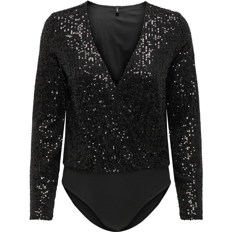 ONLY Halenkové body EMINA černá 109390919
