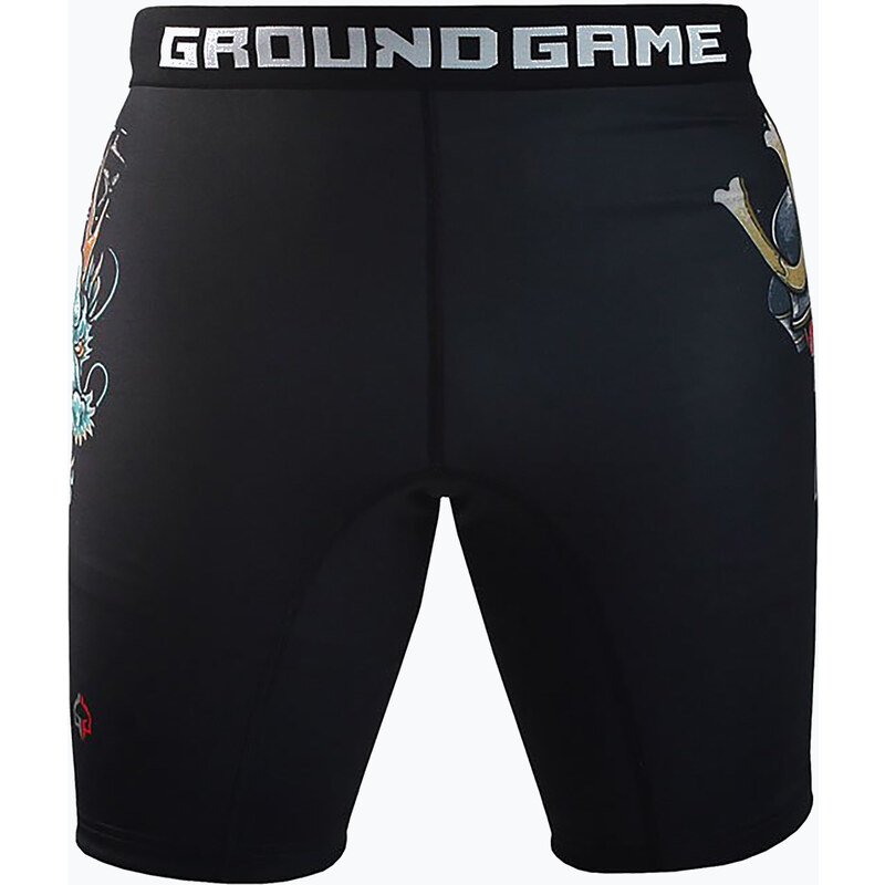 Ground Game Vale Tudo Bushido 3.0 pánské tréninkové šortky black