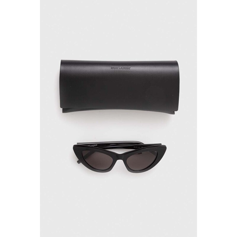 sluneční brýle Saint Laurent dámské, černá barva
